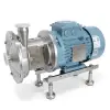 Máy Bơm Ly Tâm Thực Phẩm Dạng Lỏng FLUSSO DJ-LX-20-2 7.5Kw 380V Inox 316L