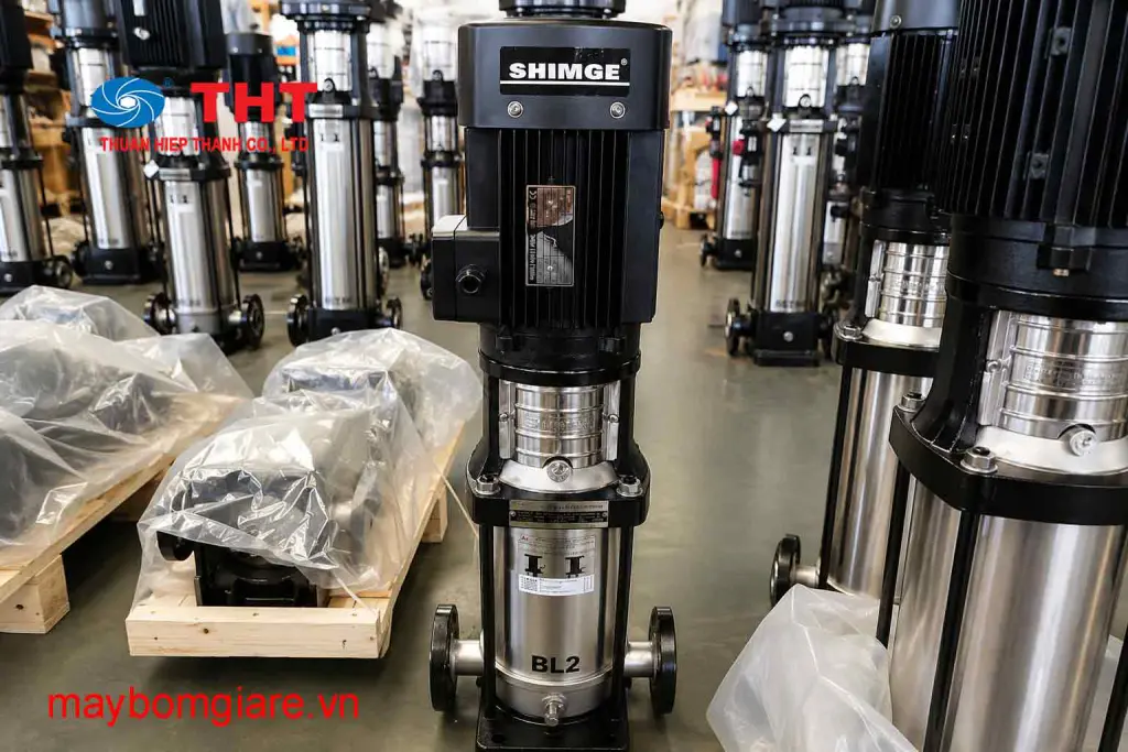 Máy bơm trục đứng Shimge