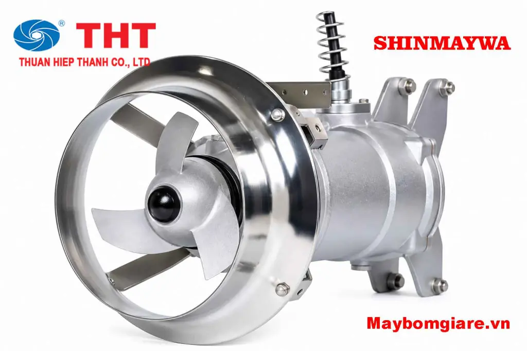 Máy khuấy trộn chìm Shinmaywa
