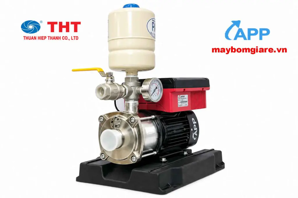 Máy bơm tăng áp biến tần APP